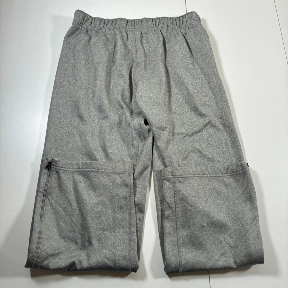 Nike Sweatpants Large Grey Therma-FIT Fleece Athleisure Training